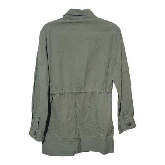 Avec Les Filles Green Utility Jacket Womens Sz XS New MSRP $109- Safari Military - Picture 7 of 12